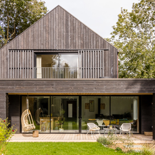 Iro Timber charcoal cladding