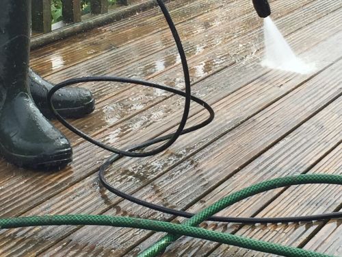 Deck Cleaning 2