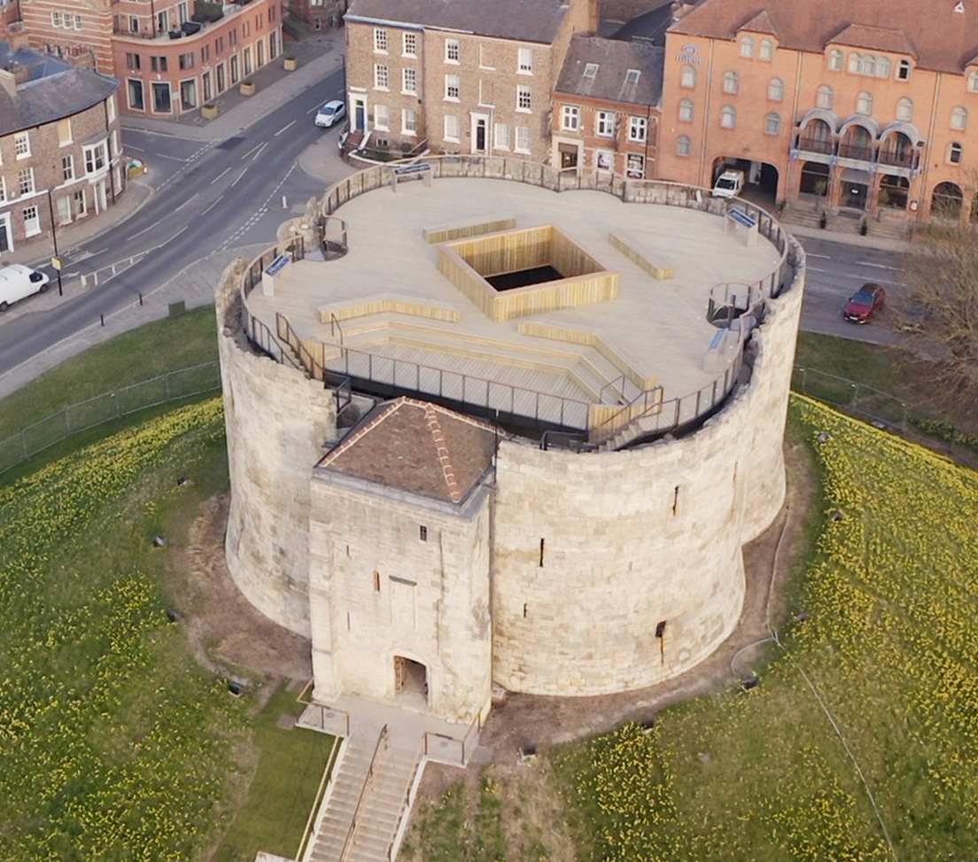 Historic Clifford's Tower gets new deck